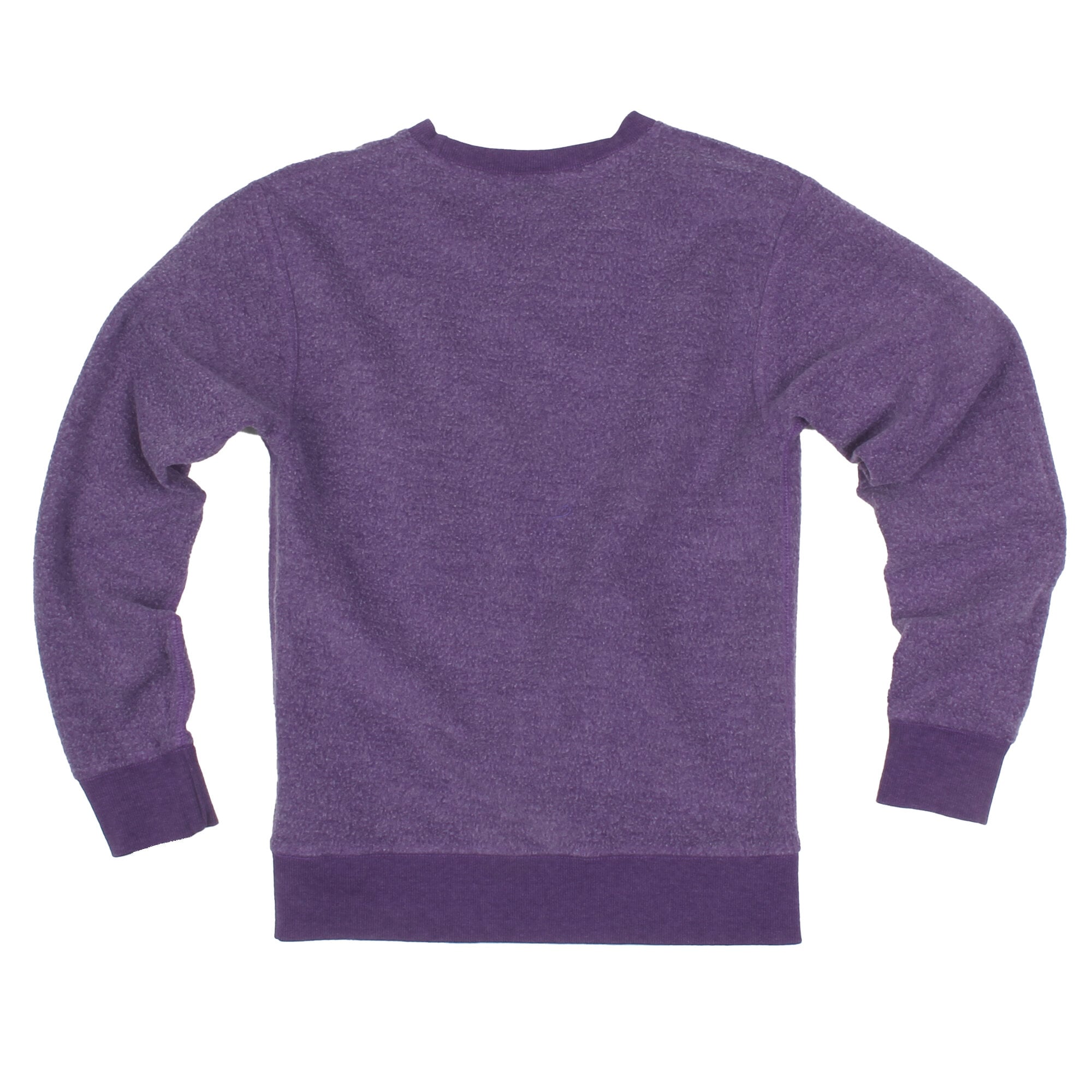 Youth Wes & Willy  Purple LSU Tigers Reversible Sweatshirt
