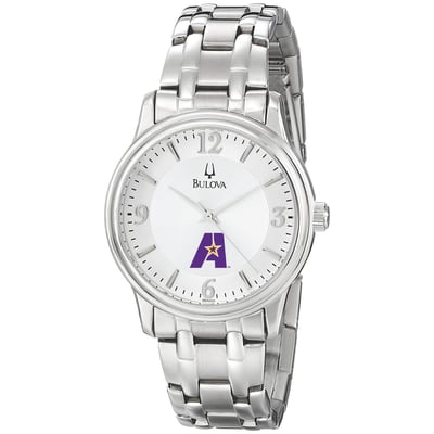  LSUA Generals Bulova Stainless Steel Quartz Watch - Silver