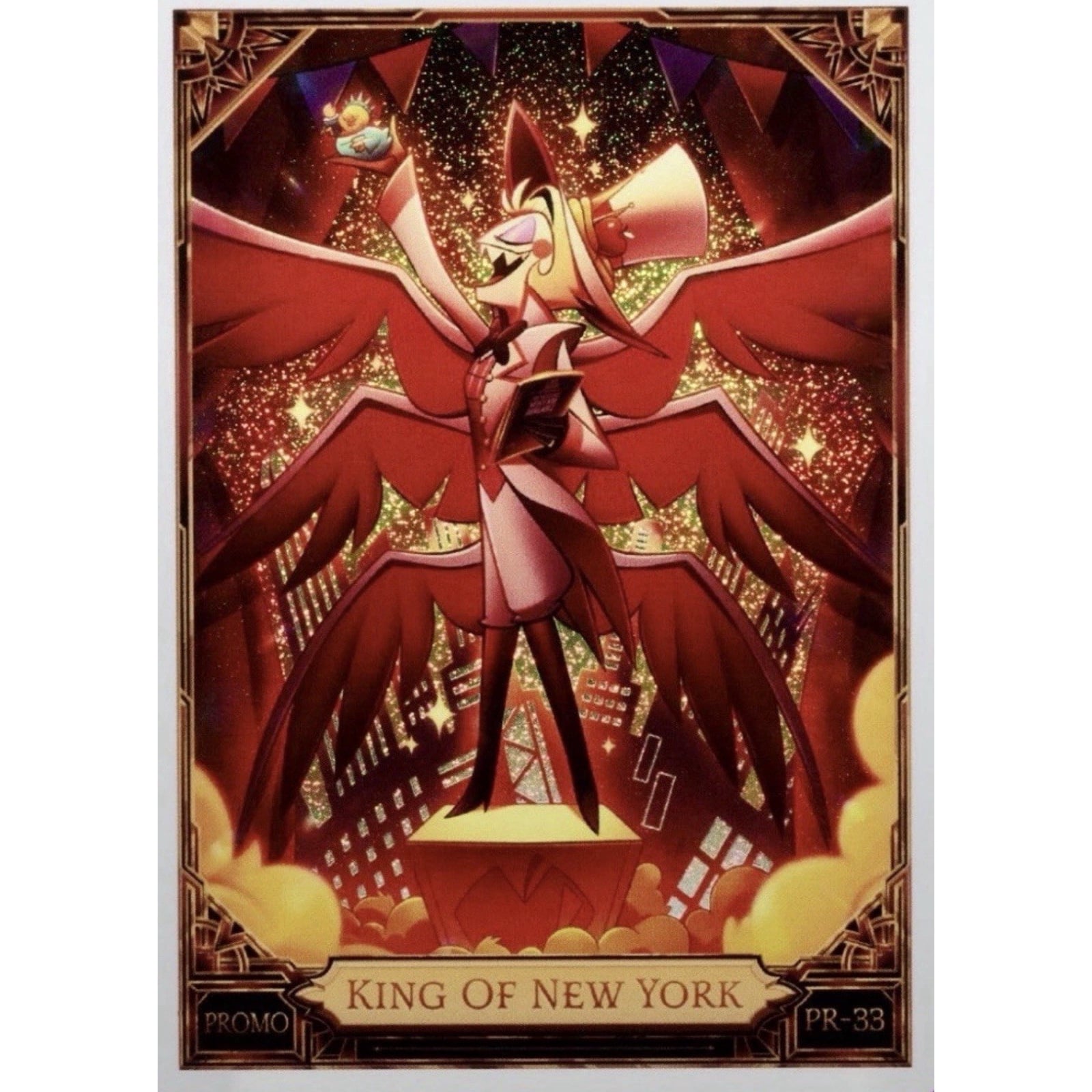 Hazbin Hotel Lucifer King of New York Comic Con Promo Card NYCC 2026 ...