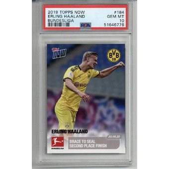 2019 Topps Now Bundesliga Last Minute Winner #173 Erling Haaland 