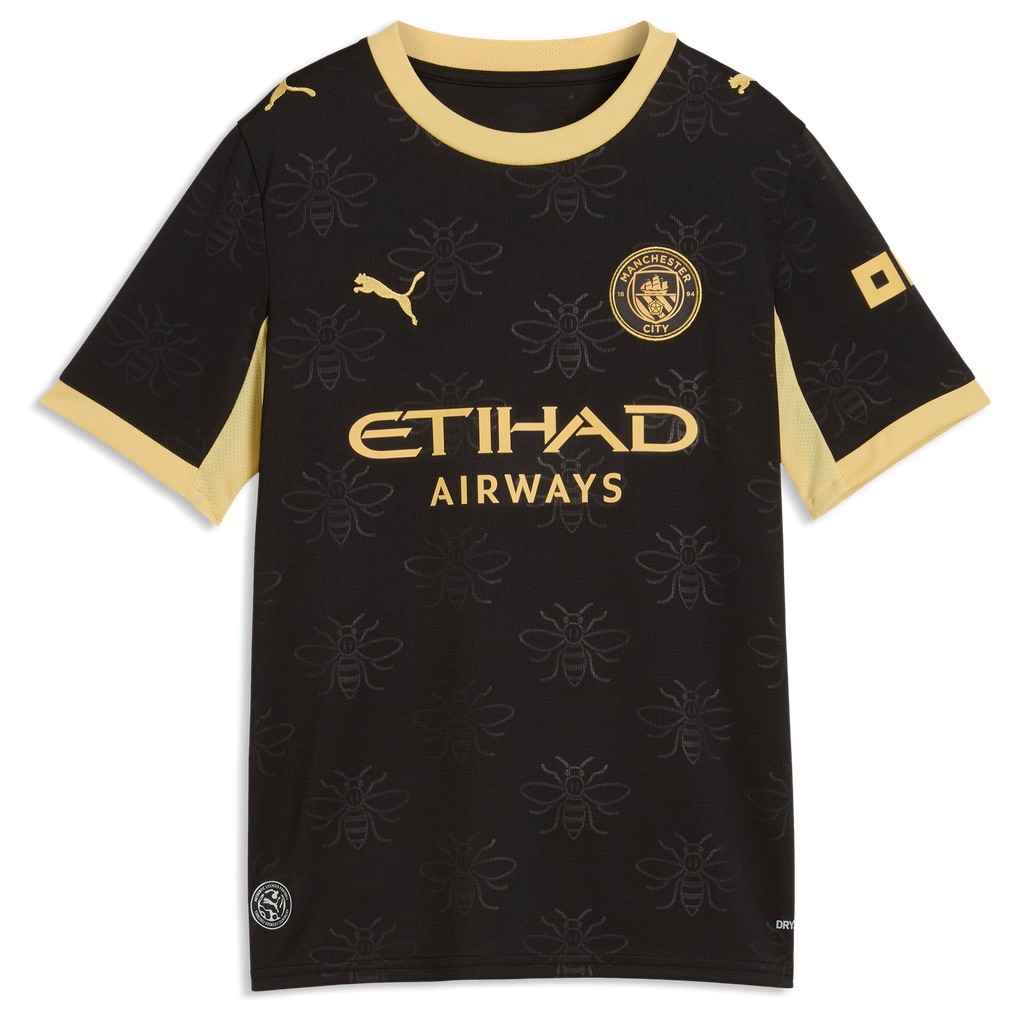 Manchester City Puma Away Shirt 2026-27 - Kids with Haaland 9 printing