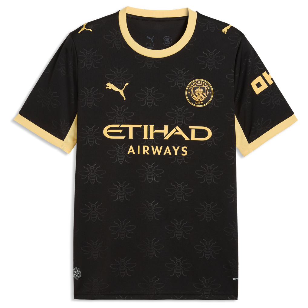 Manchester City Puma Away Shirt 2026-27 with Haaland 9 printing