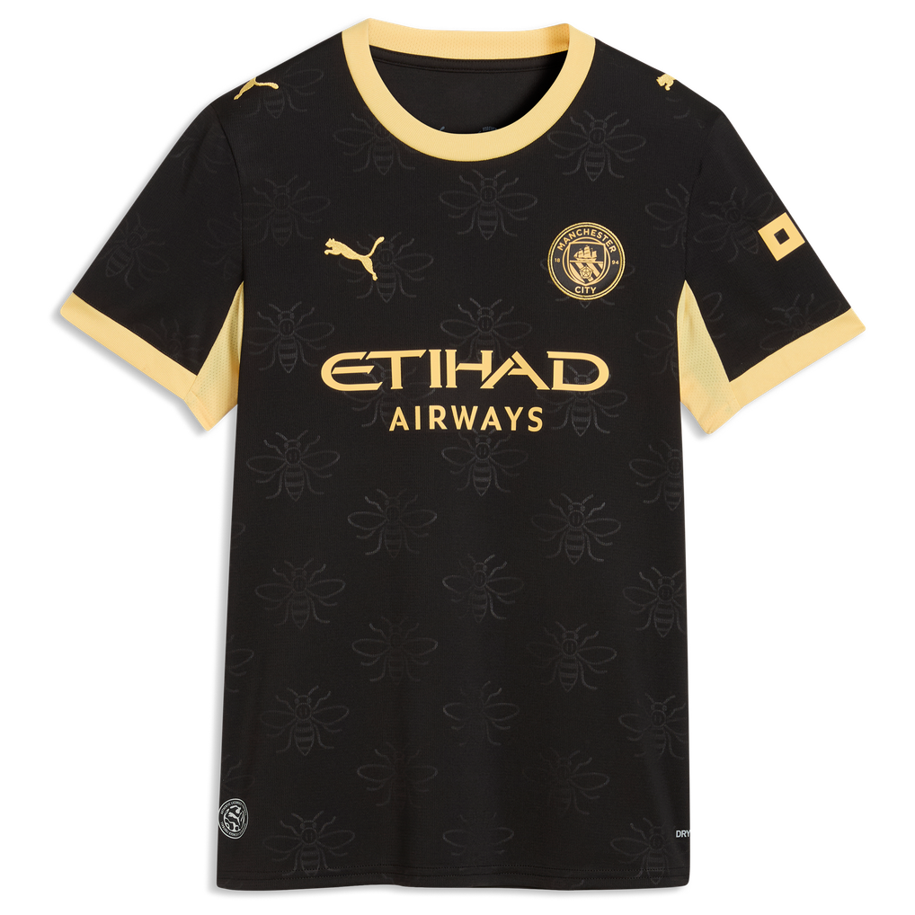 Manchester City Puma Away Shirt 2026-27 - Womens with Haaland 9 printing