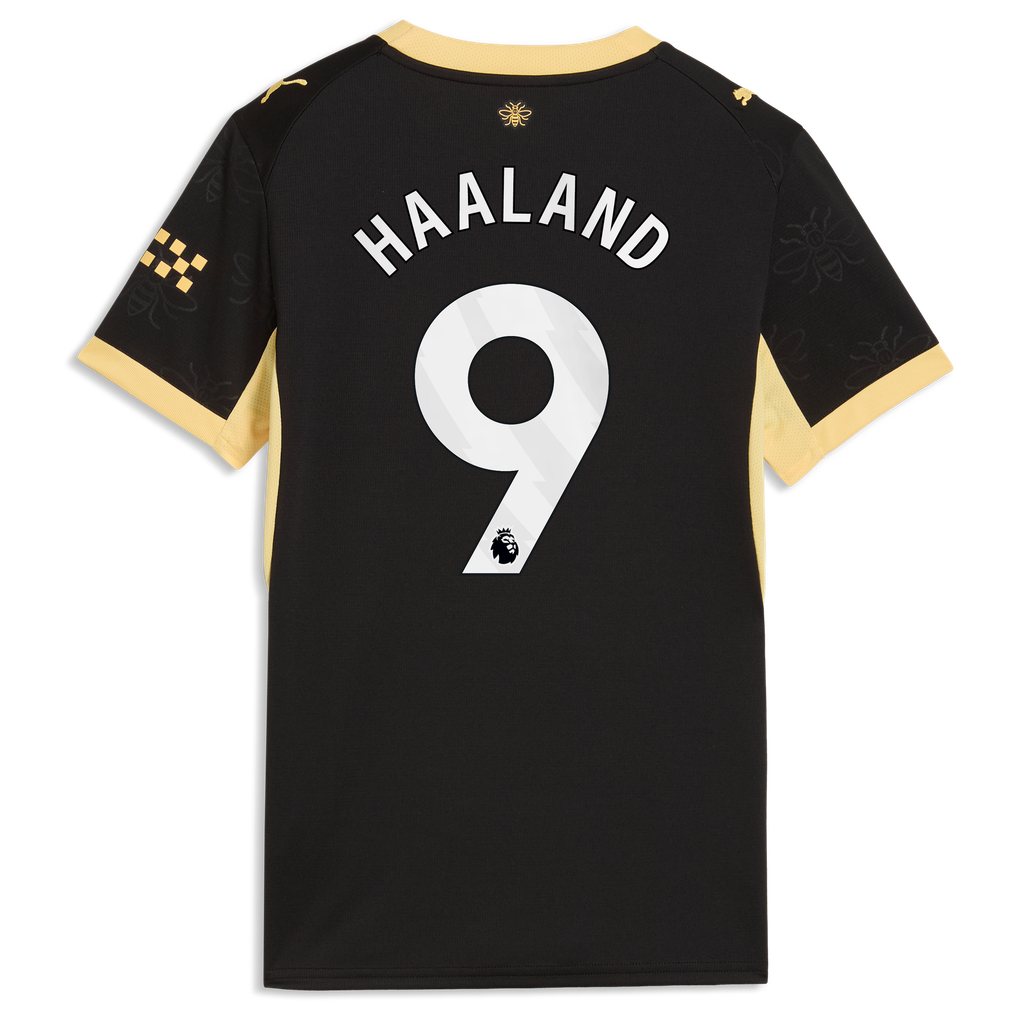 Manchester City Puma Away Shirt 2026-27 - Womens with Haaland 9 printing