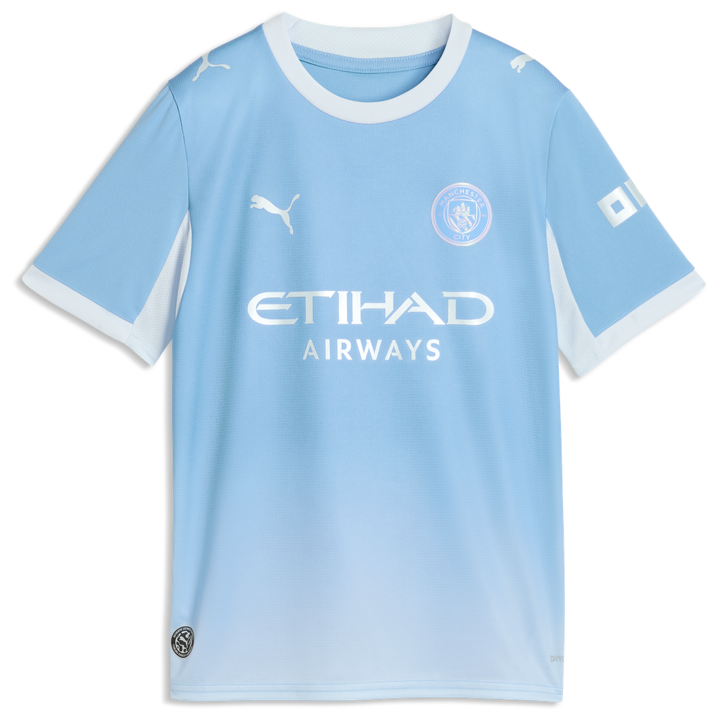 Manchester City PUMA Home Shirt 2026-27 - Kids with Semenyo 42 printing