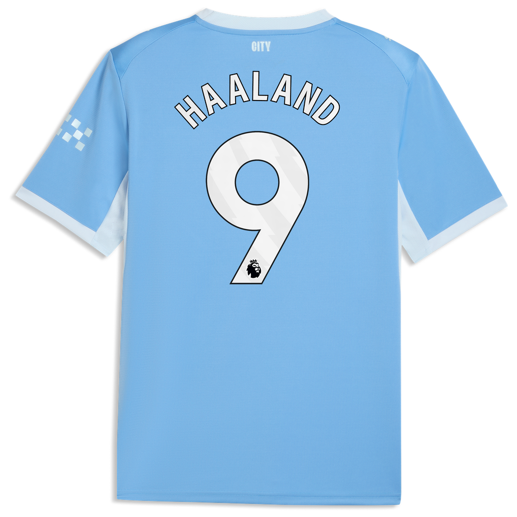 Manchester City PUMA Home Shirt 2026-27 with Haaland 9 printing