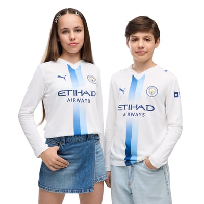 Manchester City Puma Third Shirt 2026-27 - Long Sleeve - Kids