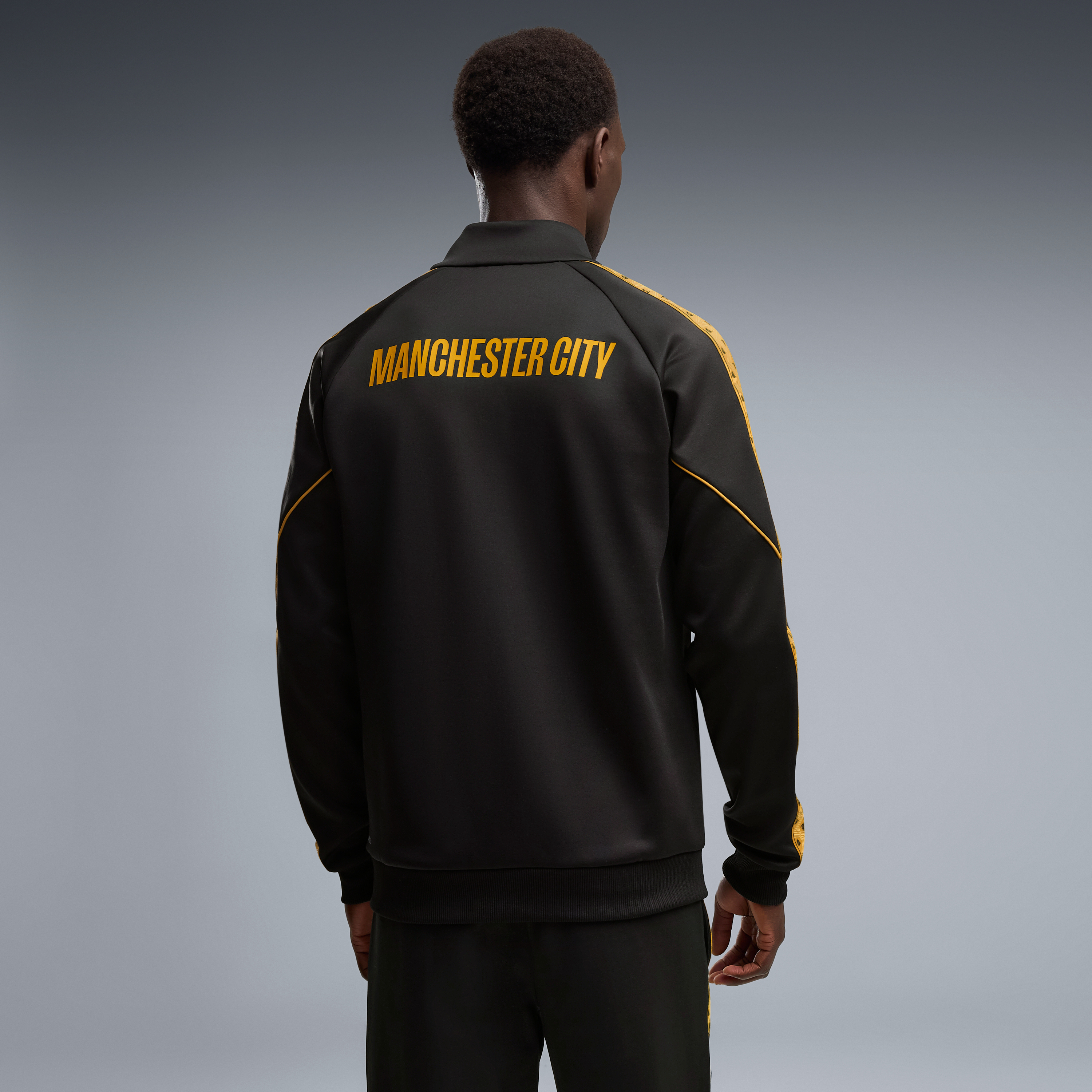 Men's Puma Blue Manchester City King Anthem dryCELL Full-Zip Jacket