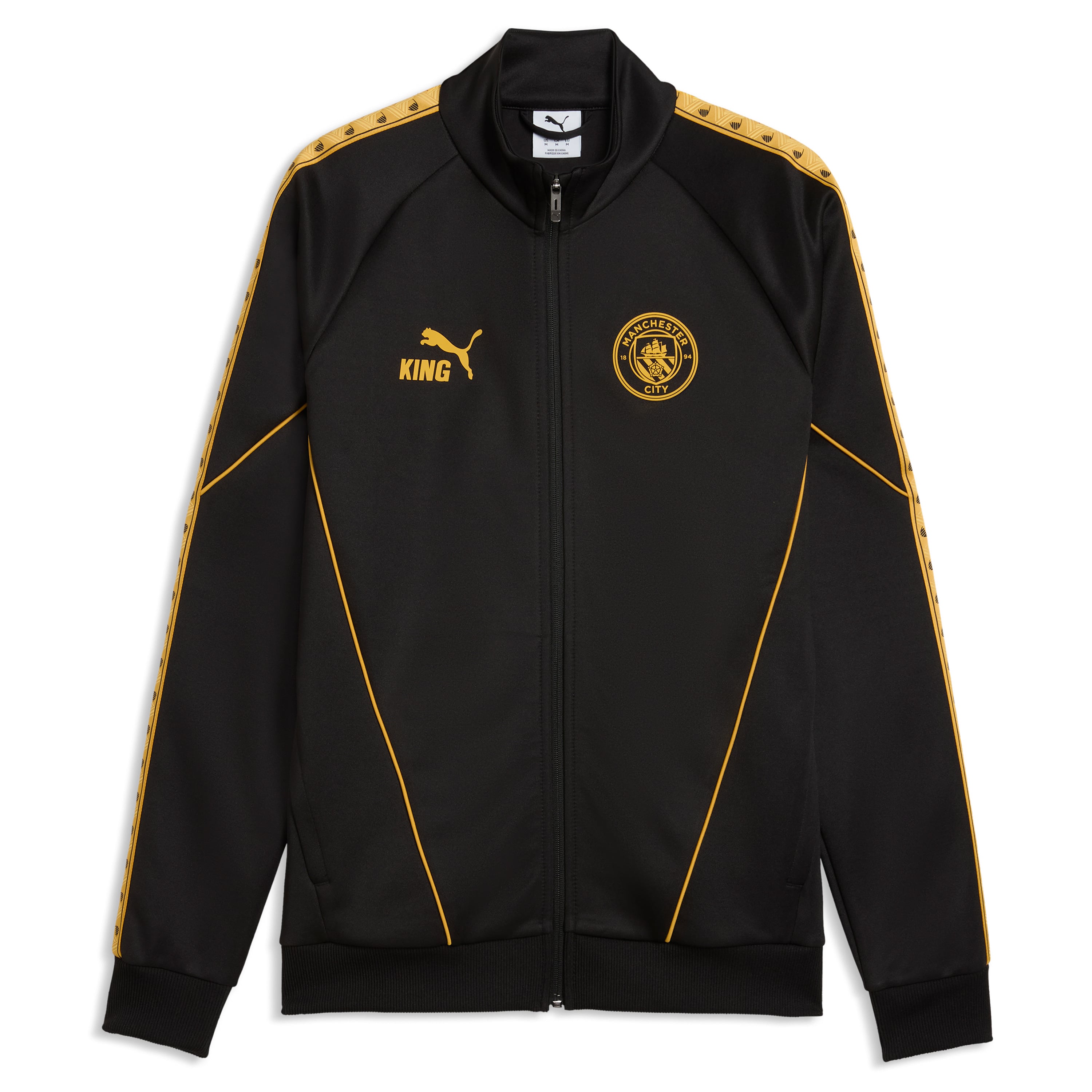 Men's Puma Blue Manchester City King Anthem dryCELL Full-Zip Jacket