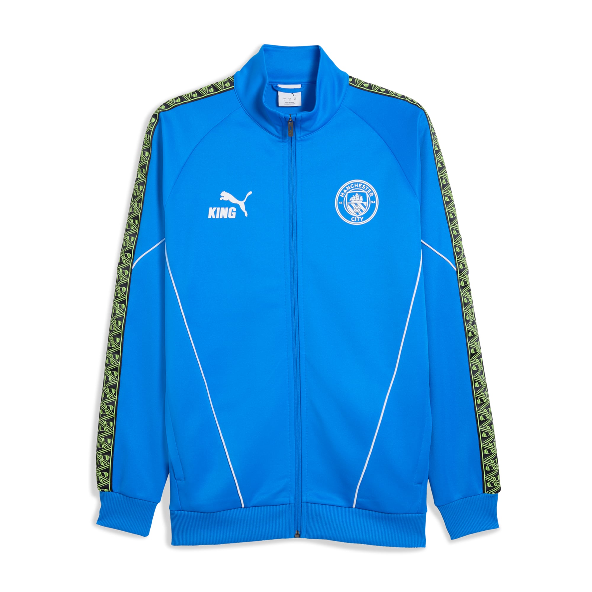 Men's Puma Light Blue Manchester City 2025/26 King dryCell Anthem Jacket