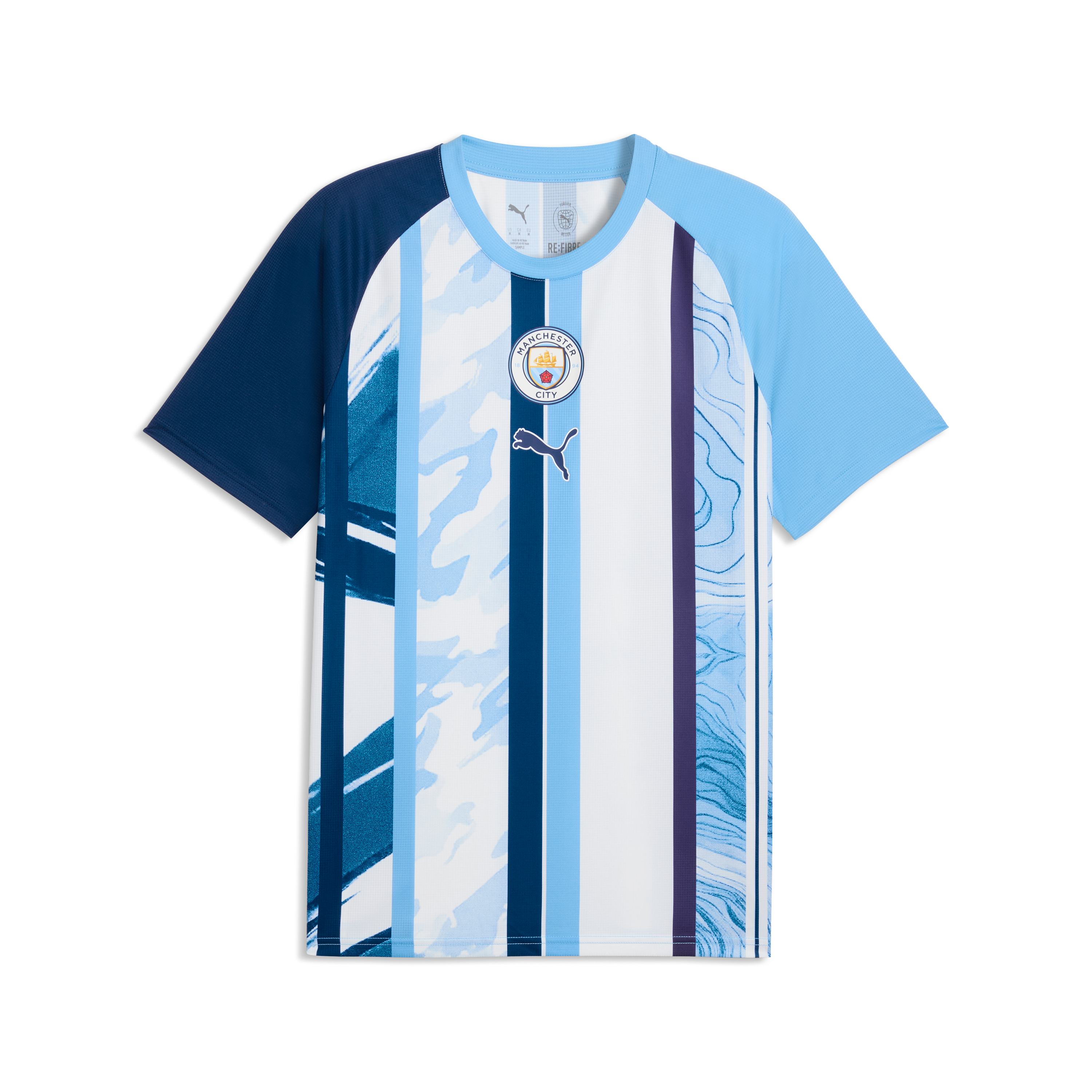 Men's Puma  Blue Manchester City 2026/27 Pre-Match Top