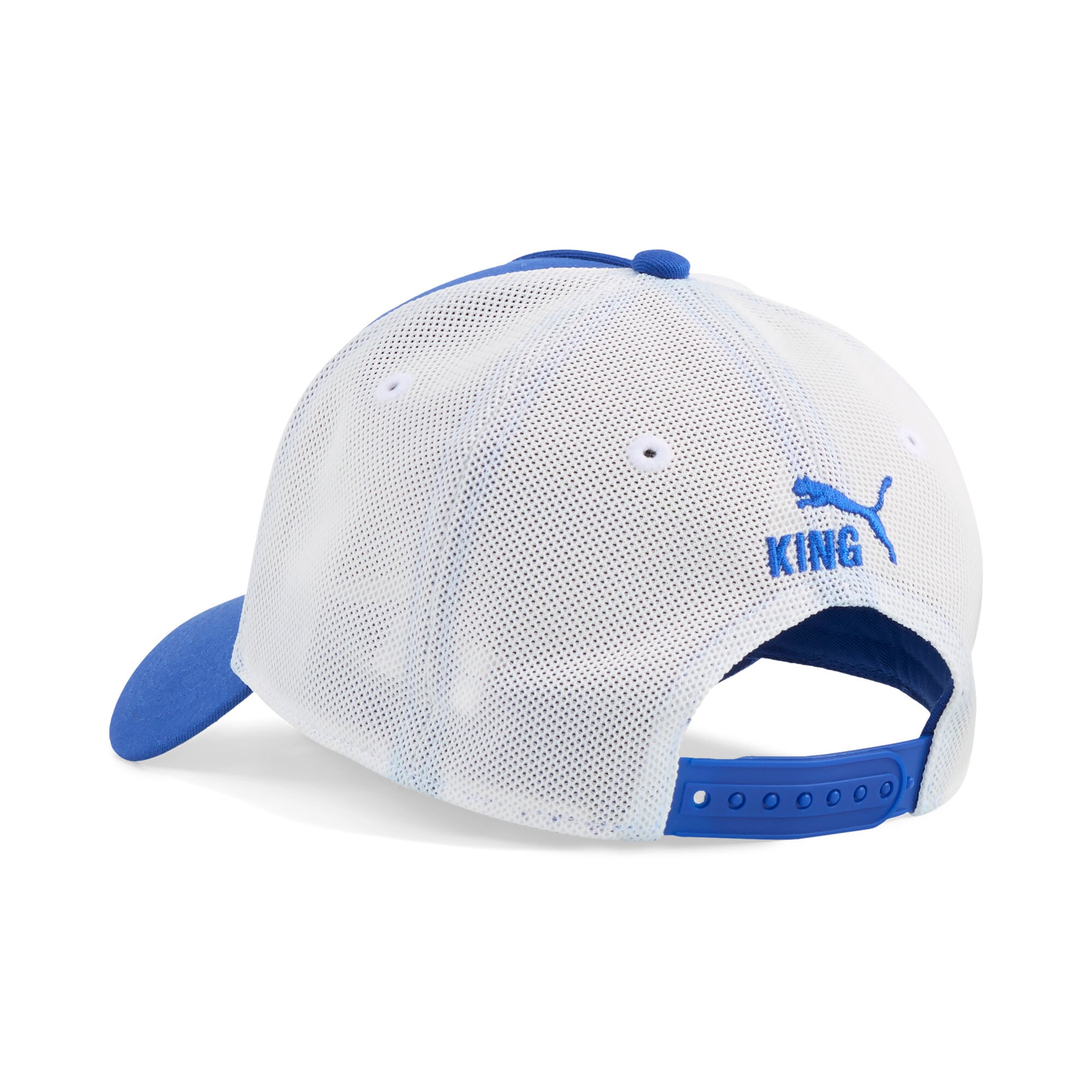 Men's Puma Blue Manchester City King Adjustable Trucker Hat