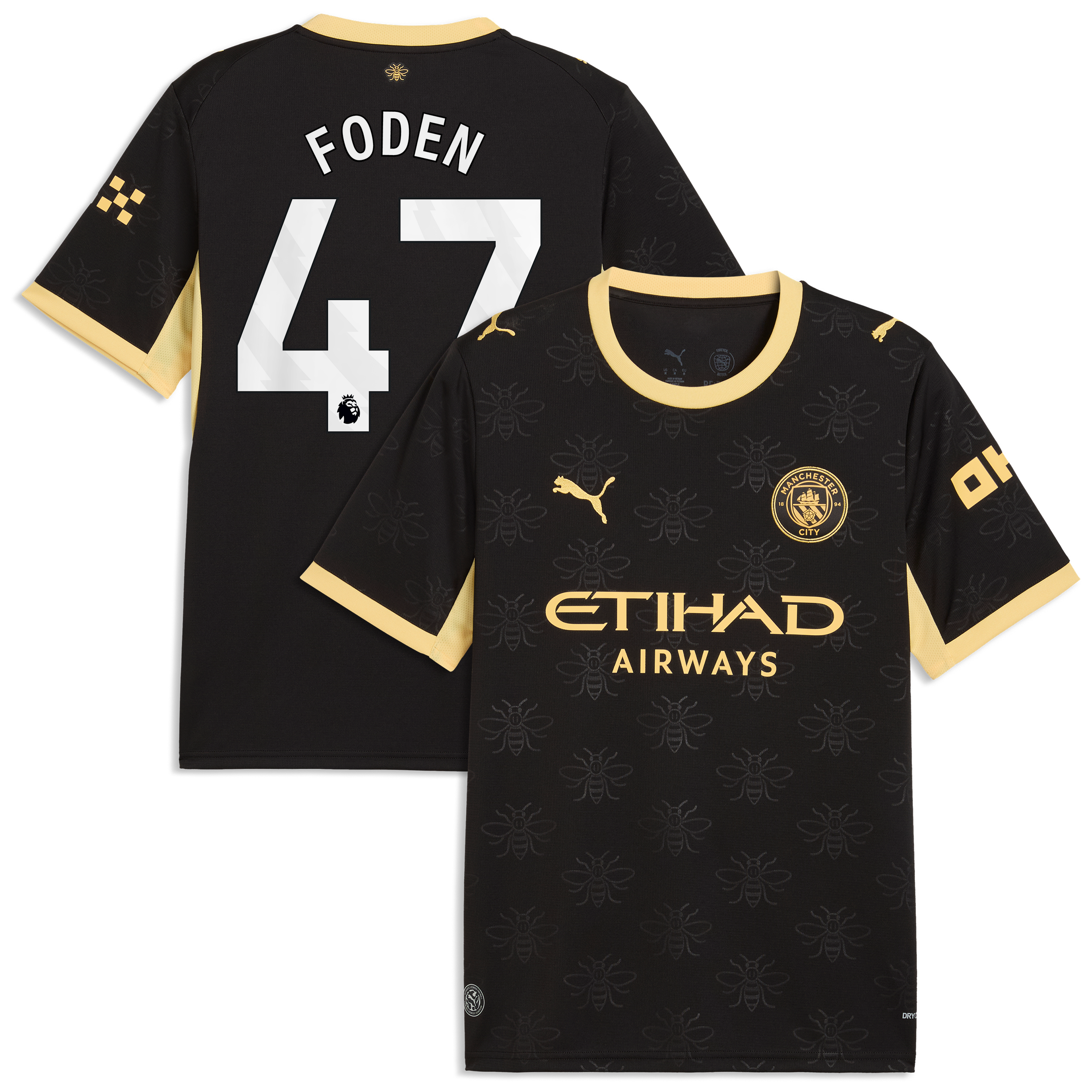 Men's Puma Phil Foden Light Blue Manchester City 2026/27 Home Replica Jersey