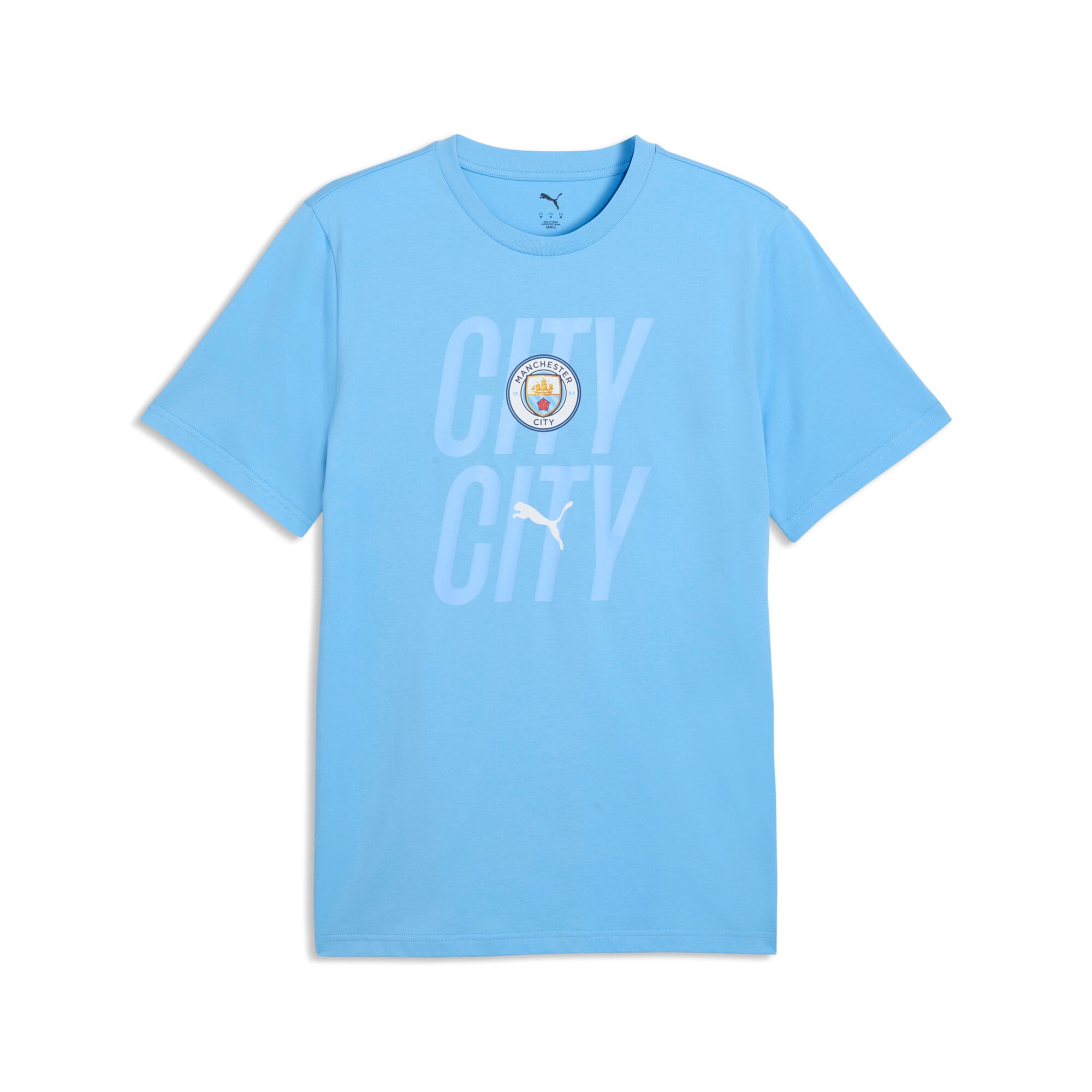 Men's Puma Sky Blue Manchester City ftblCulture T-Shirt