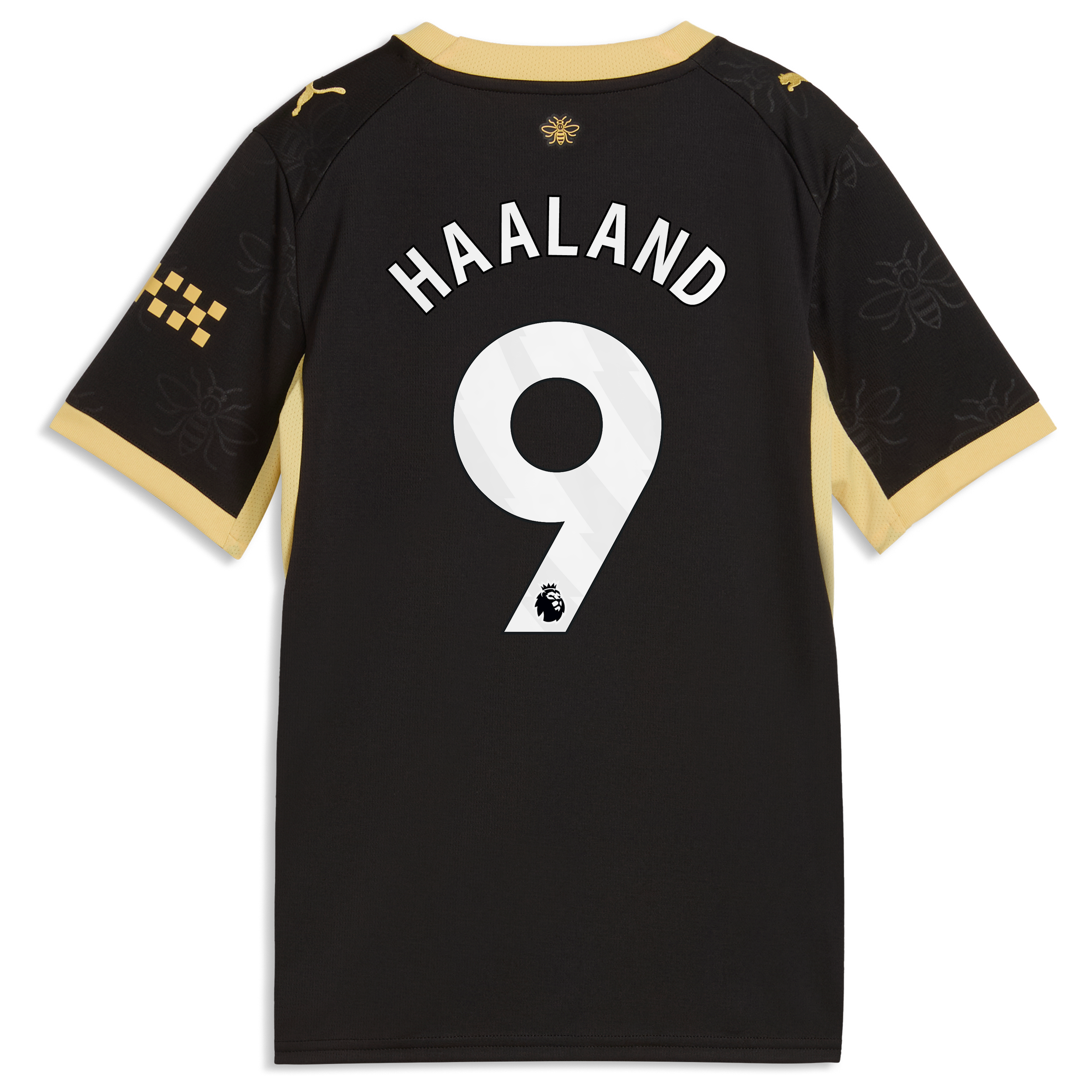 Maillot réplique domicile bleu clair Puma Erling Haaland pour enfant, Manchester City, saison 2026/27
