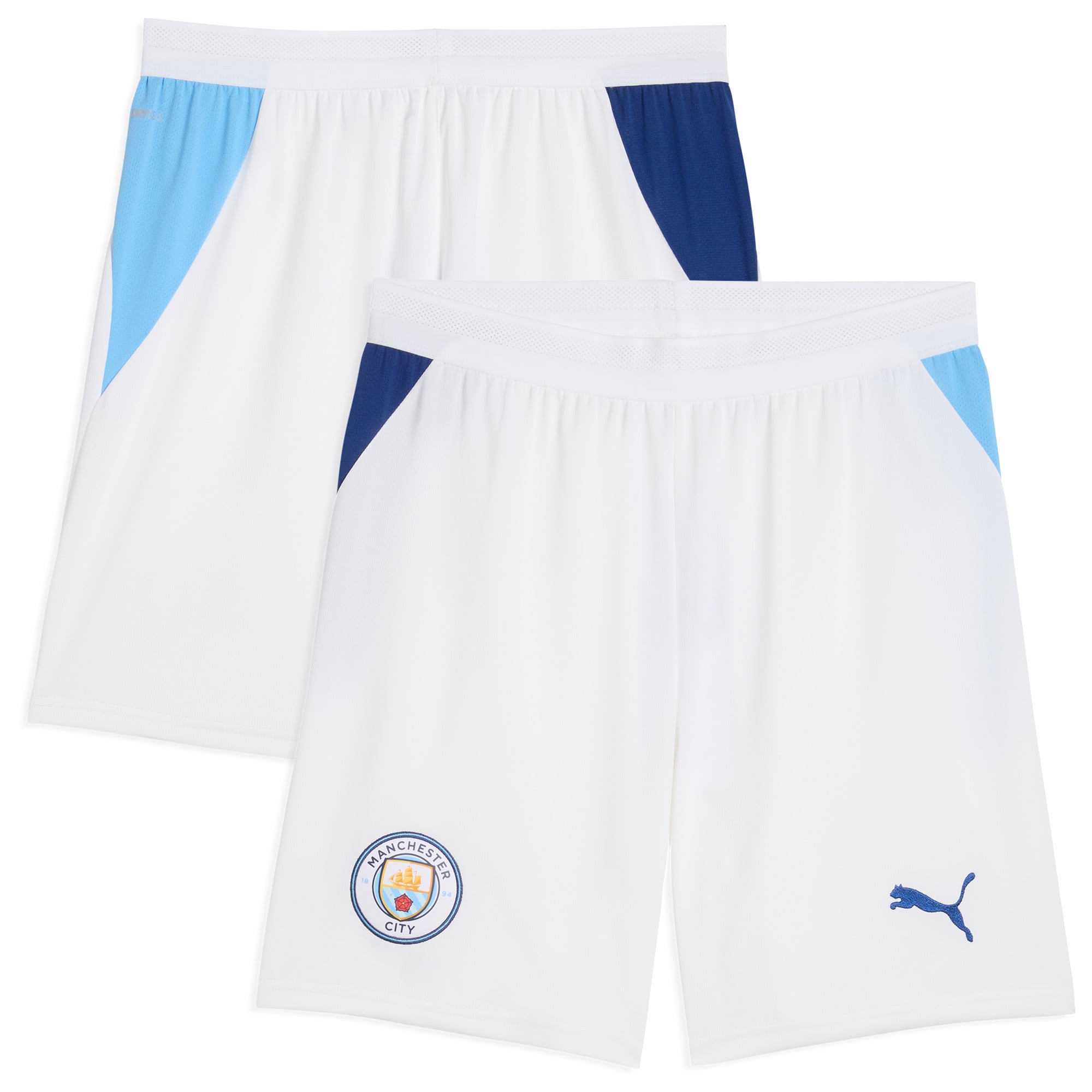 Youth Puma  White Manchester City 2026/27 Replica Shorts