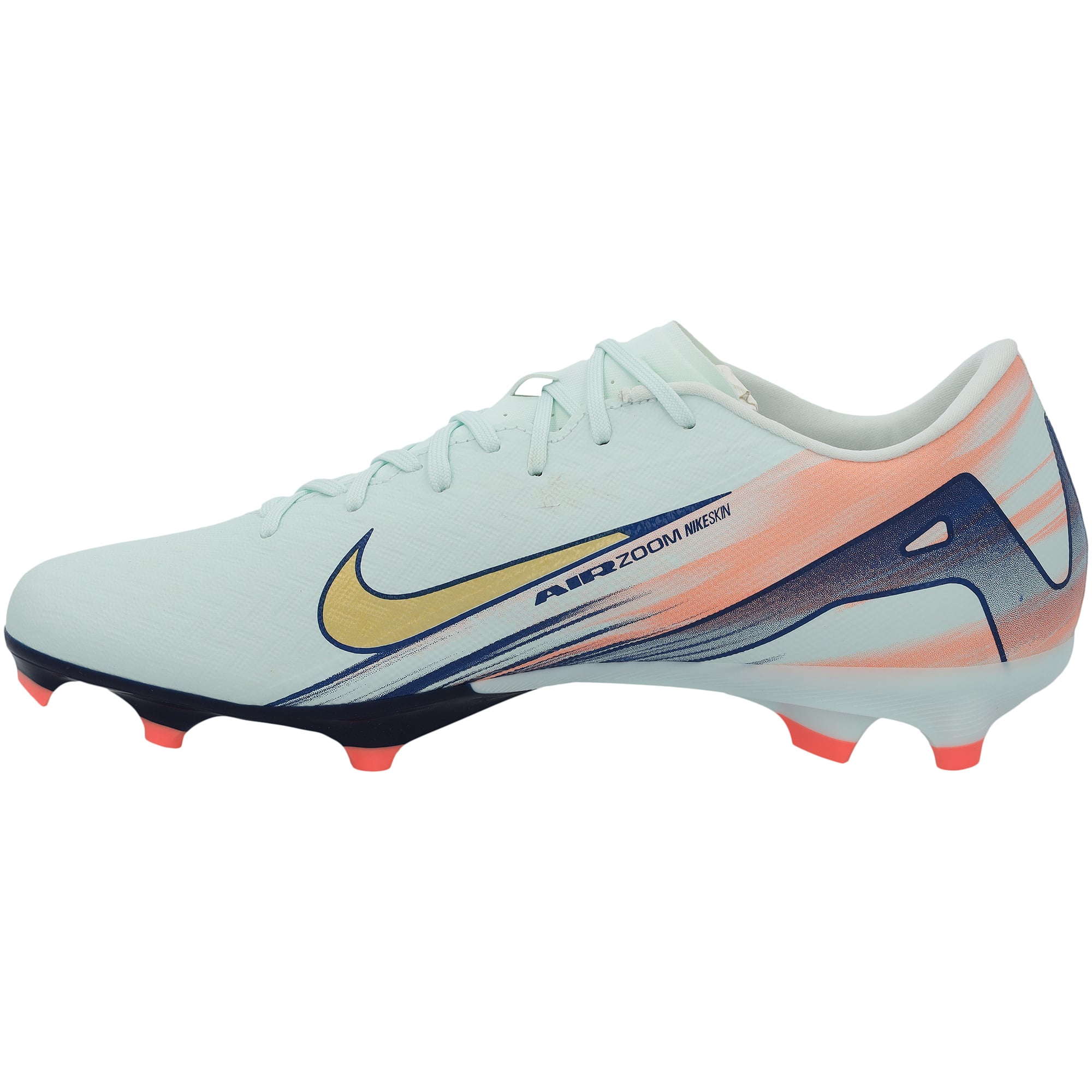 Bruno Fernandes Manchester United Autographed Light Green/Orange Nike Air Zoom CR7 Soccer Cleat