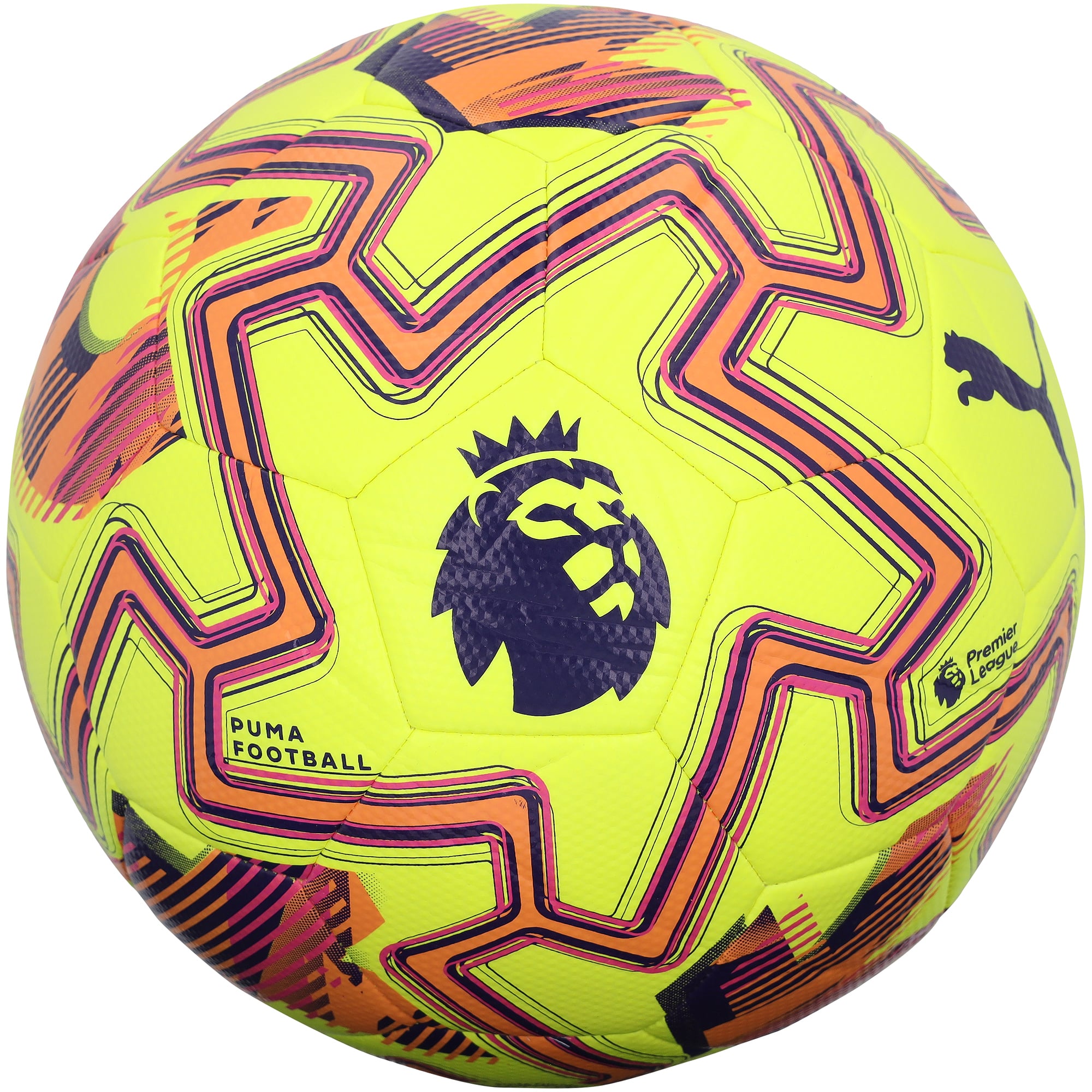 Bryan Mbeumo Manchester United Autographed Yellow Puma 2025-26 English Premier League Soccer Ball
