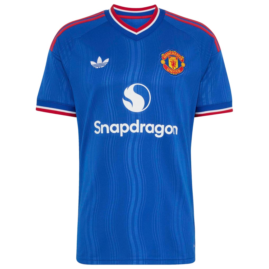 Manchester United adidas Away Shirt 2026-27 with Mbeumo 19 printing