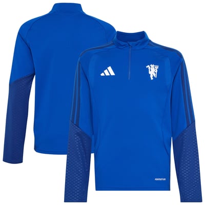 Manchester United adidas Cup Training Top - Royal - Kids