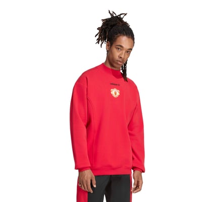 Manchester United adidas EQT Sweater - Red