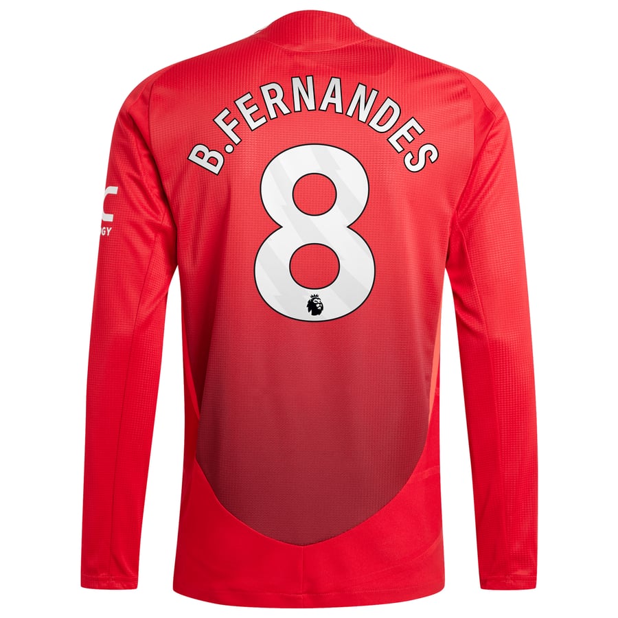 Manchester United adidas Home Authentic Shirt 2024-25 - Long 