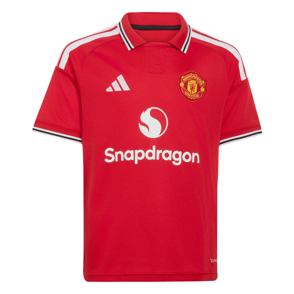 Manchester United adidas Home Shirt 2026-27 - Kids with B.Fernandes 8 printing