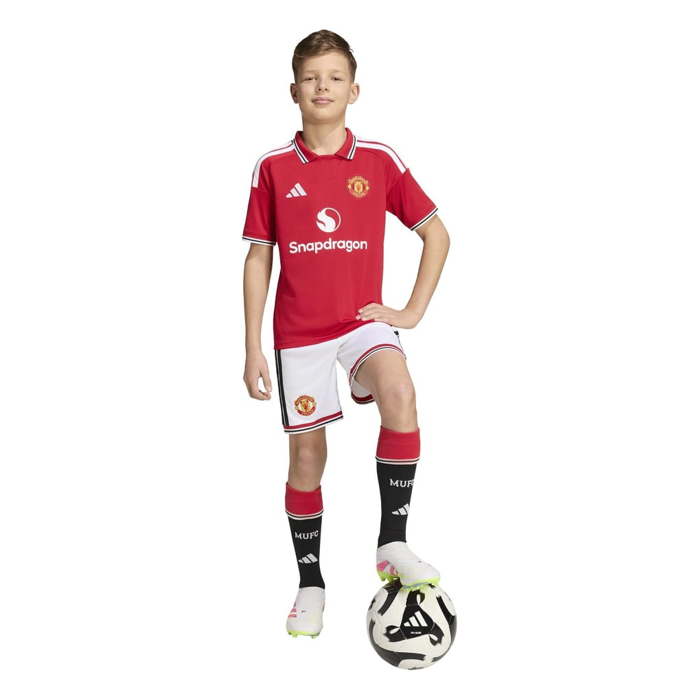Manchester United adidas Home Shorts 2026-27 - Kids