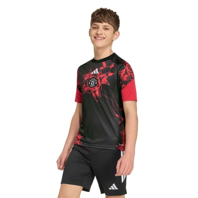 Manchester United adidas Pre Match Shirt - Red - Kids