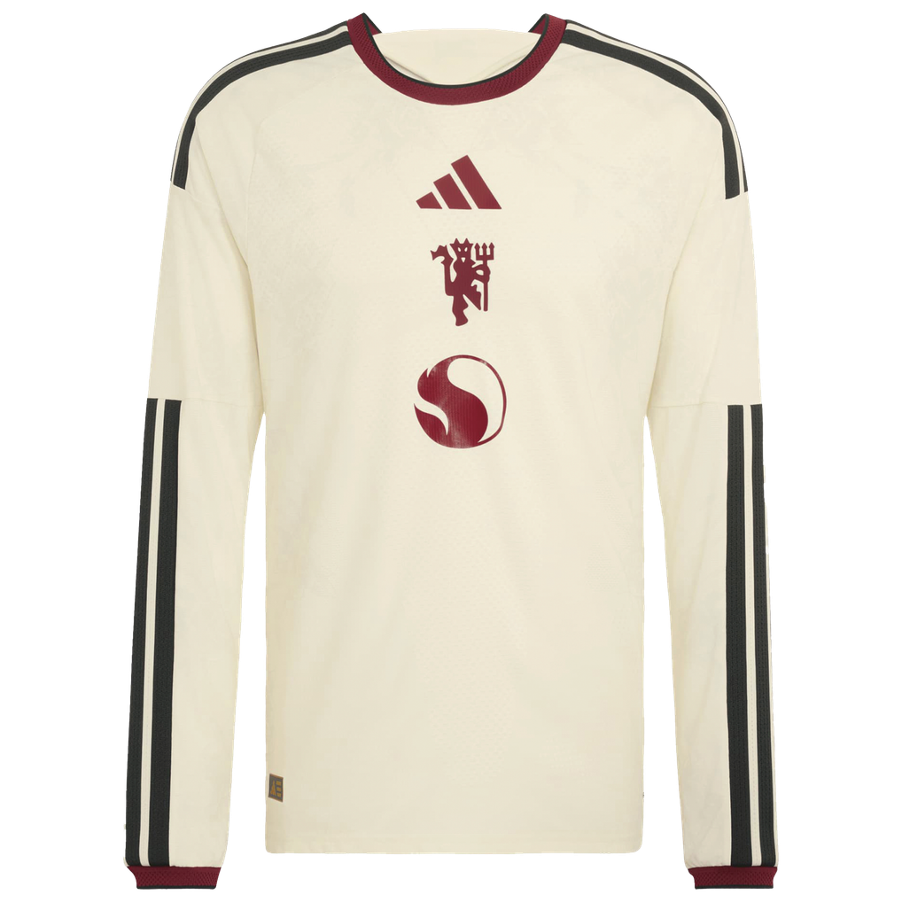 Manchester United adidas Third Authentic Shirt 2026-27 - Long Sleeve