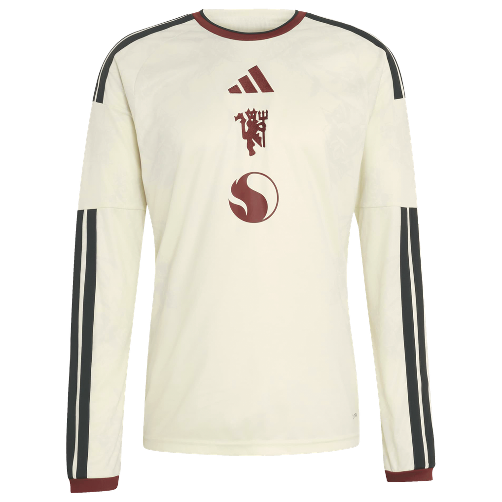 Manchester United adidas Third Shirt 2026-27 - Long Sleeve with Šeško 30 printing