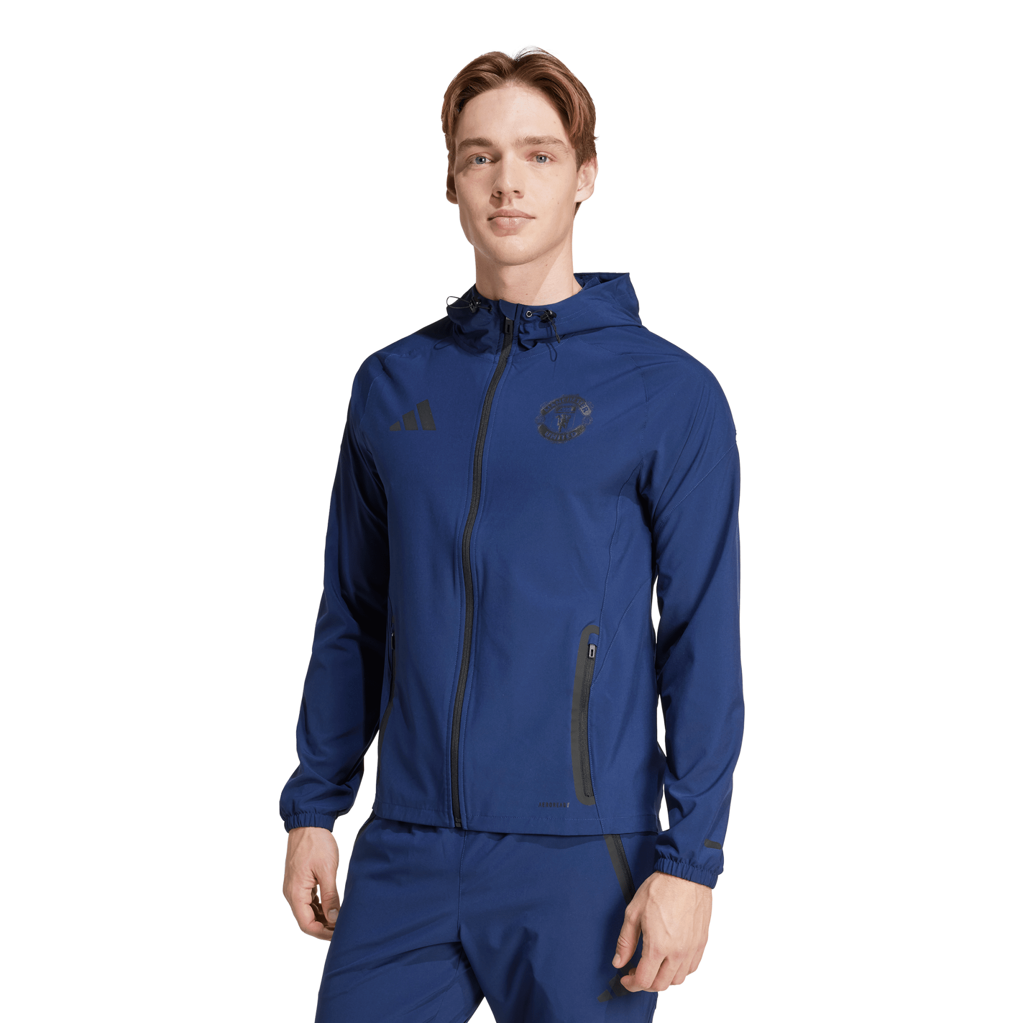 マンチェスター ユナイテッド adidas Tiro VisTech ジャケット - ネイビー