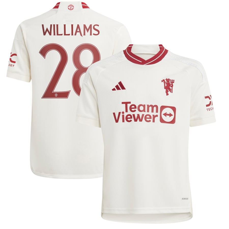 Manchester United Cup adidas Third Shirt 2023-24 - Kids with 