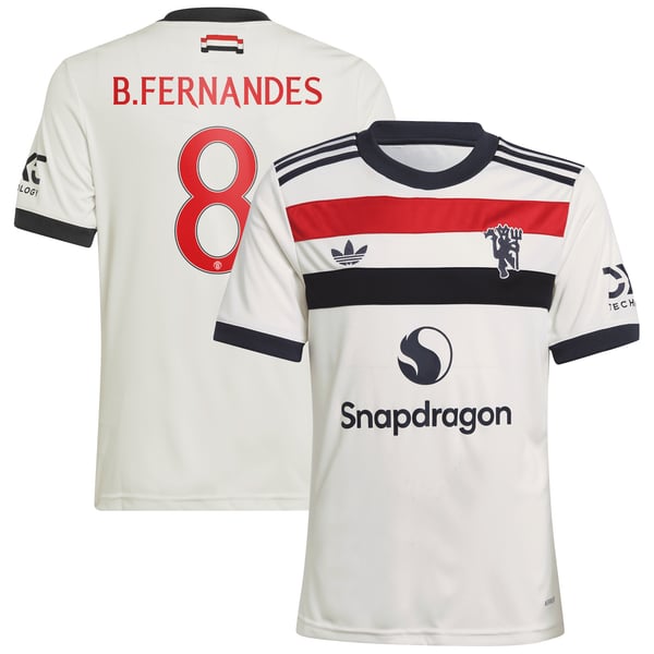 Manchester United adidas Pokal Ausweichtrikot 2024-25 – Kinder mit 
