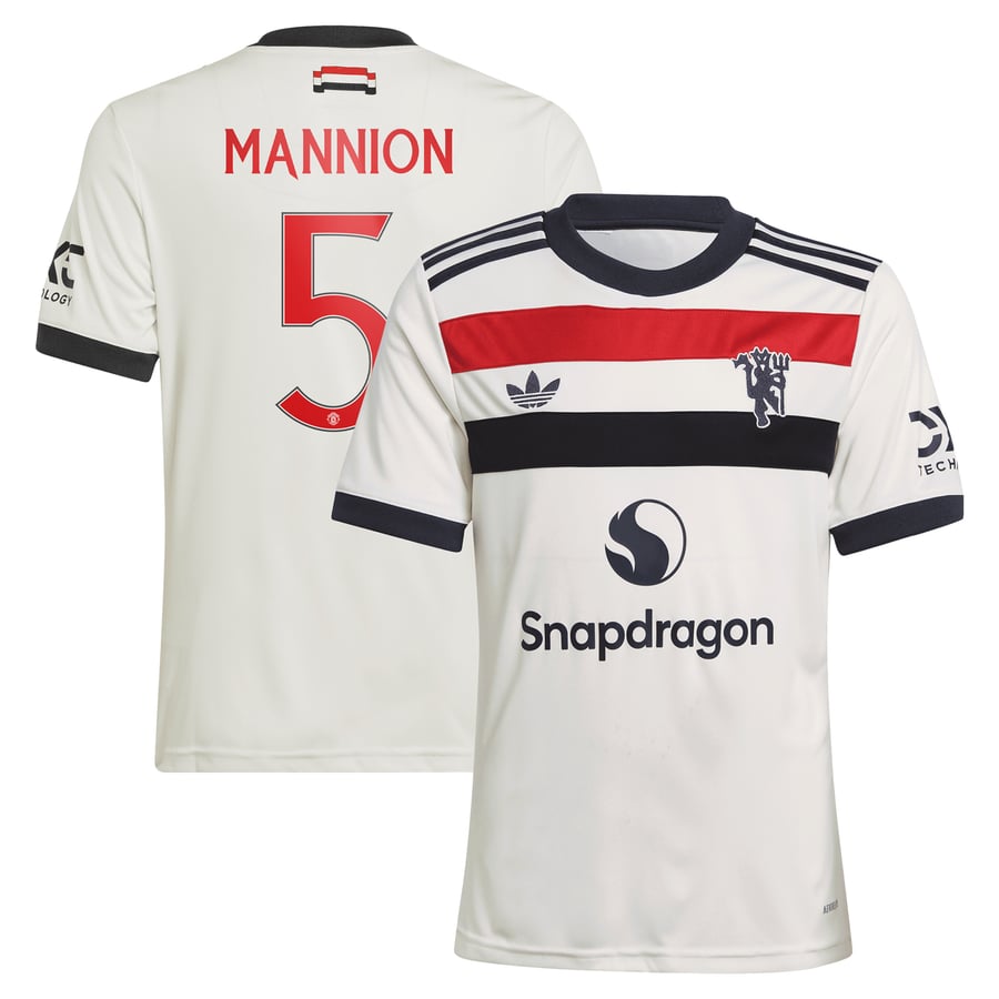 Manchester United Cup adidas Ausweichtrikot 2024-25 – Kinder mit 