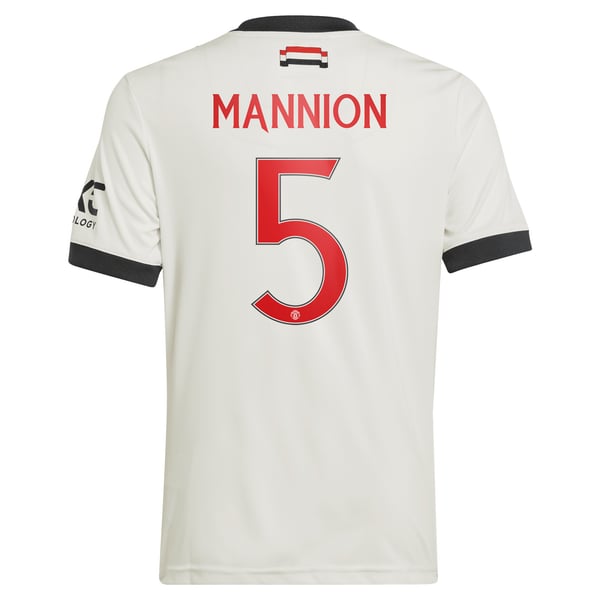 Manchester United Cup adidas Ausweichtrikot 2024-25 – Kinder mit 