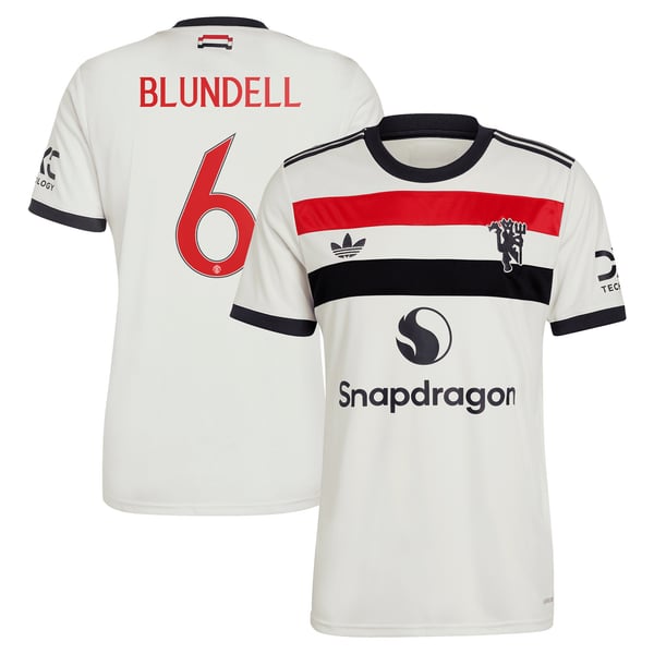 Manchester United Cup adidas Ausweichtrikot 2024-25 mit Aufdruck 