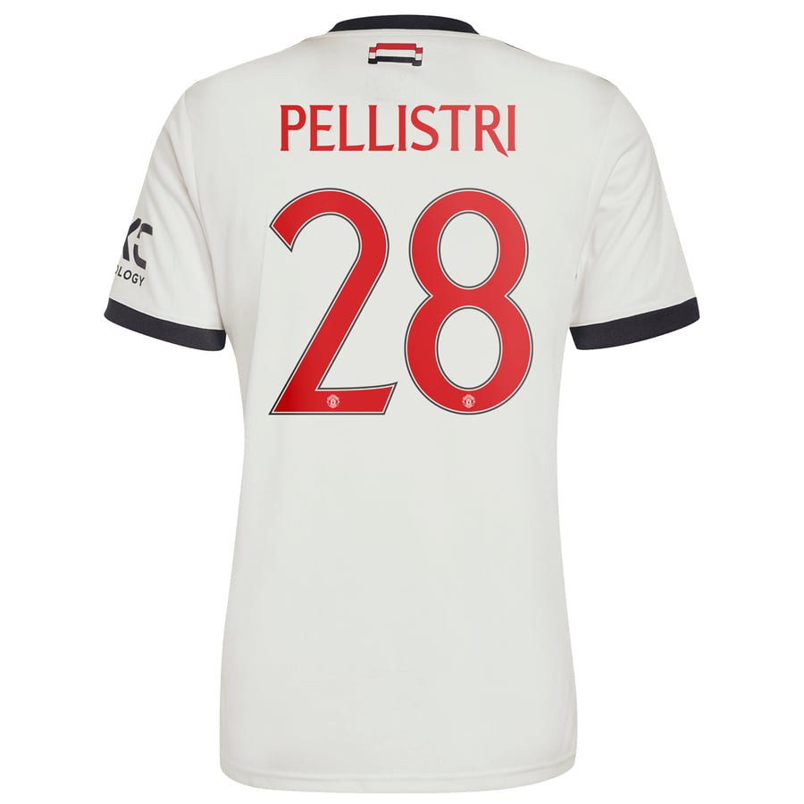 Manchester United Cup adidas Third Shirt 2024-25 with Pellistri 28 