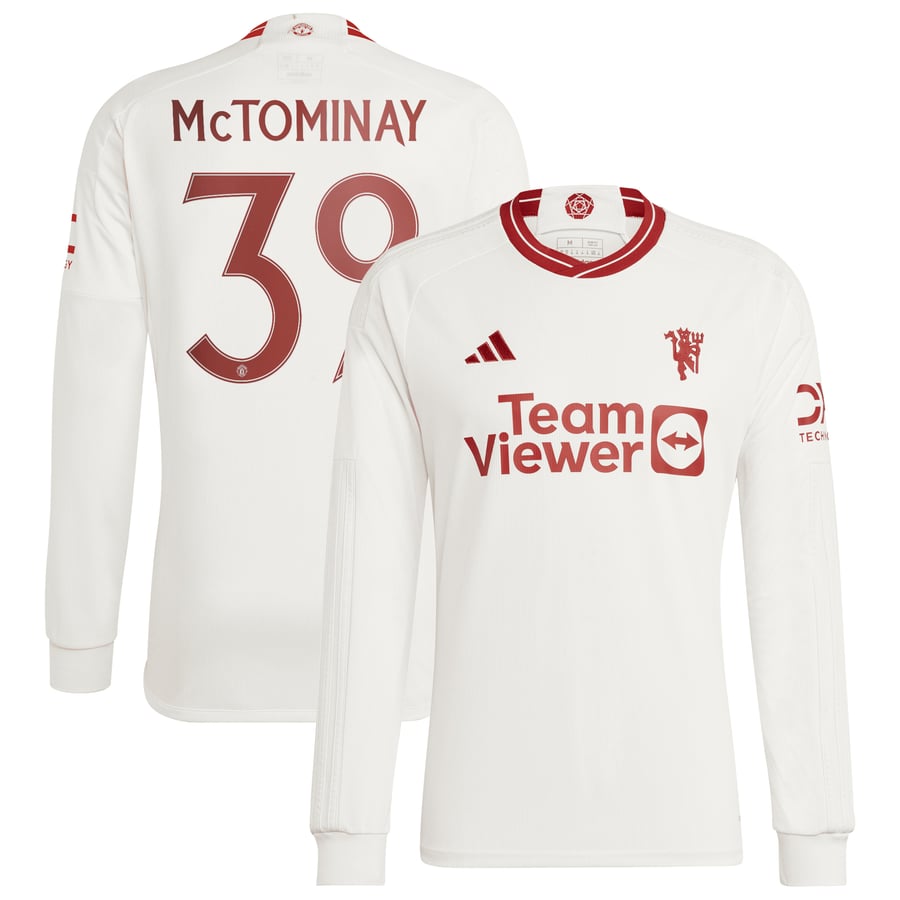 Manchester United Cup Third Shirt 2023-24 - Long sleeve with 