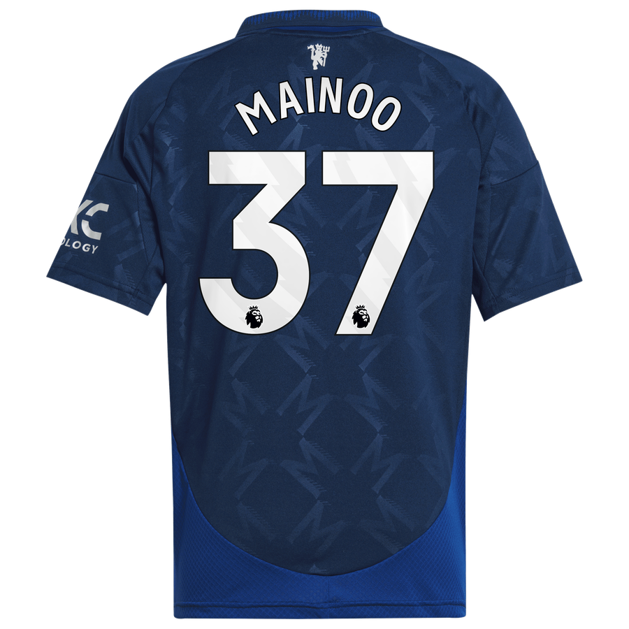 Manchester United adidas EPL 24/25 Auswärtstrikot - Kinder mit 