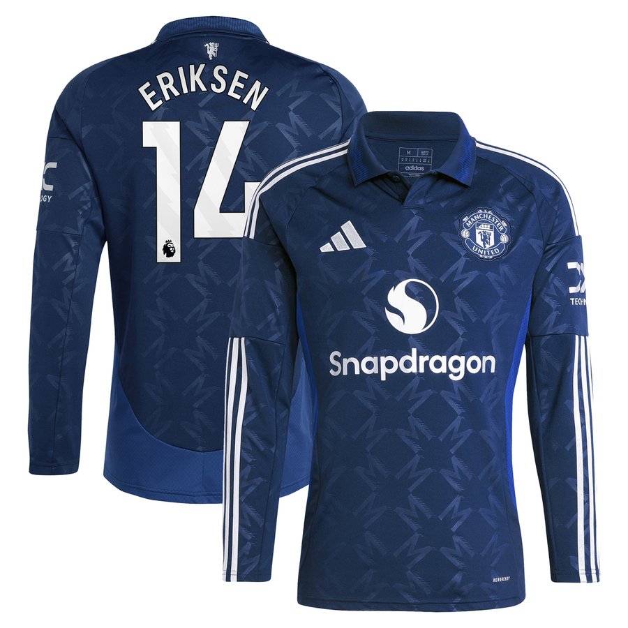 Manchester United adidas EPL 24/25 Auswärtstrikot - Langarm 
