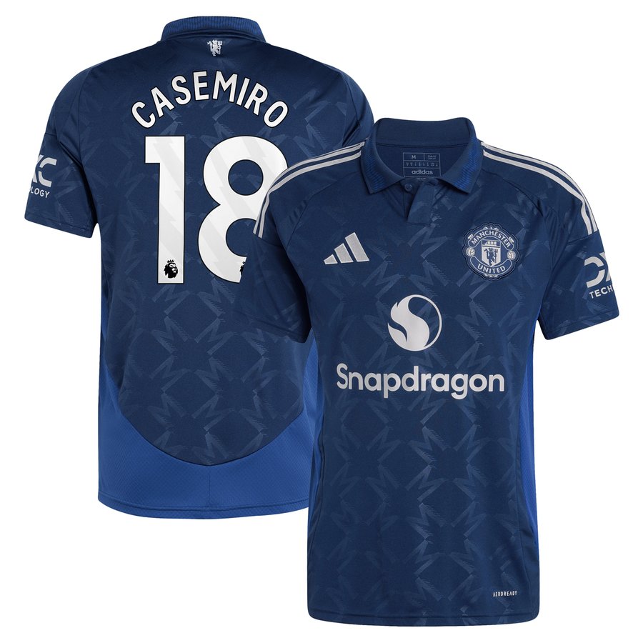 Manchester United adidas EPL 24/25 Auswärtstrikot mit Aufdruck 