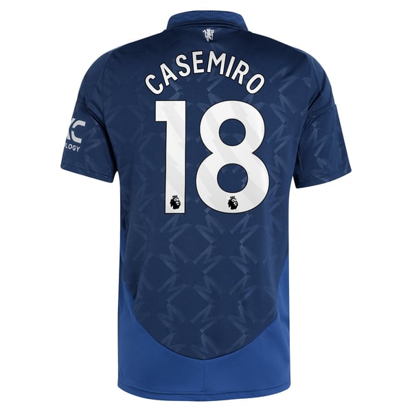 Manchester United adidas EPL 24/25 Auswärtstrikot mit Aufdruck 