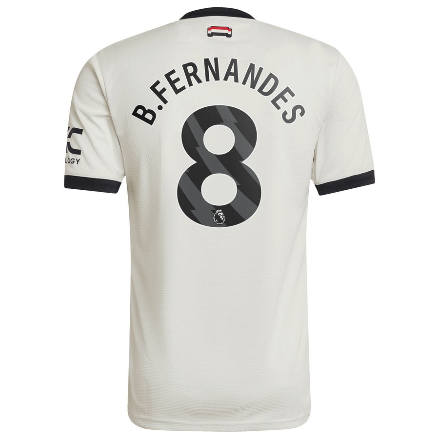 Manchester United EPL adidas Third Authentic Shirt 2024-25 with B
