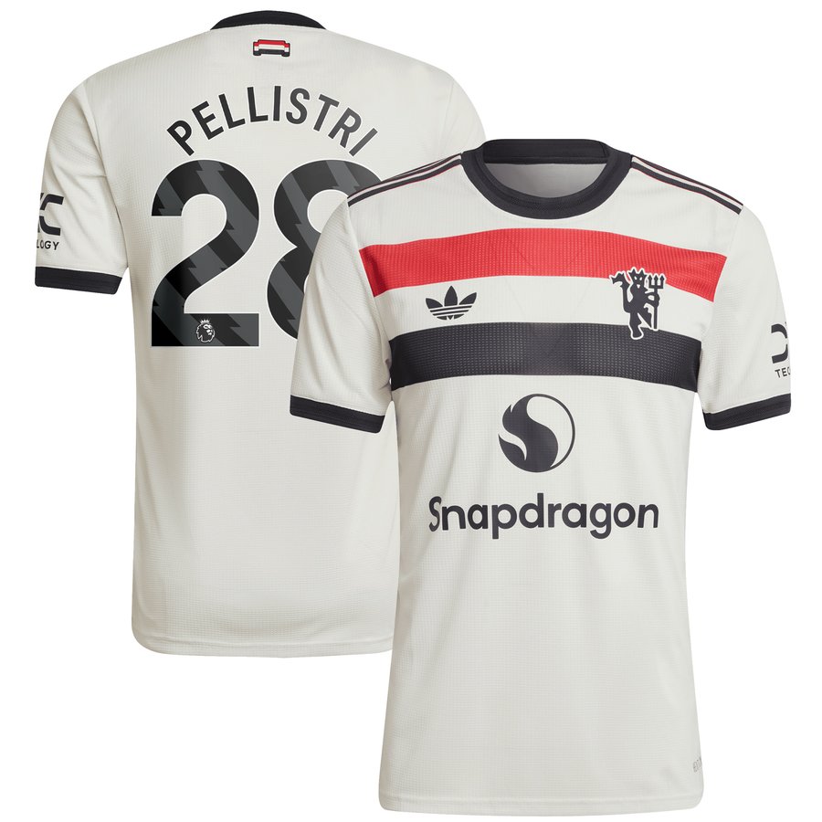 Manchester United EPL adidas Authentic Ausweichtrikot 2024-25 mit 