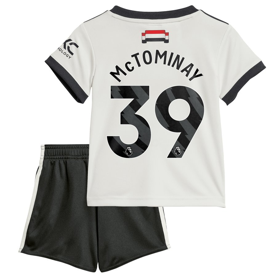 Manchester United EPL adidas Ausweich-Kit Baby 2024-25 mit 