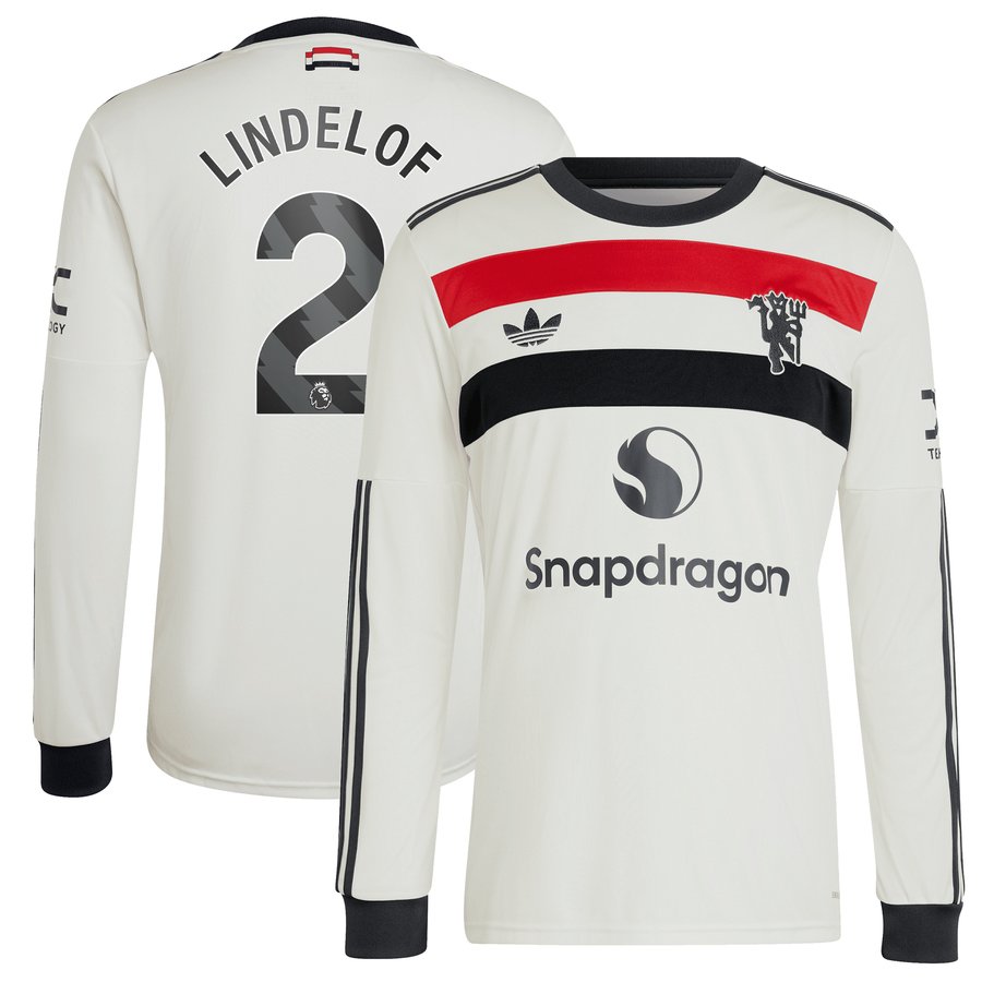 Manchester United EPL adidas Ausweichtrikot 2024-25 - Langarm mit 