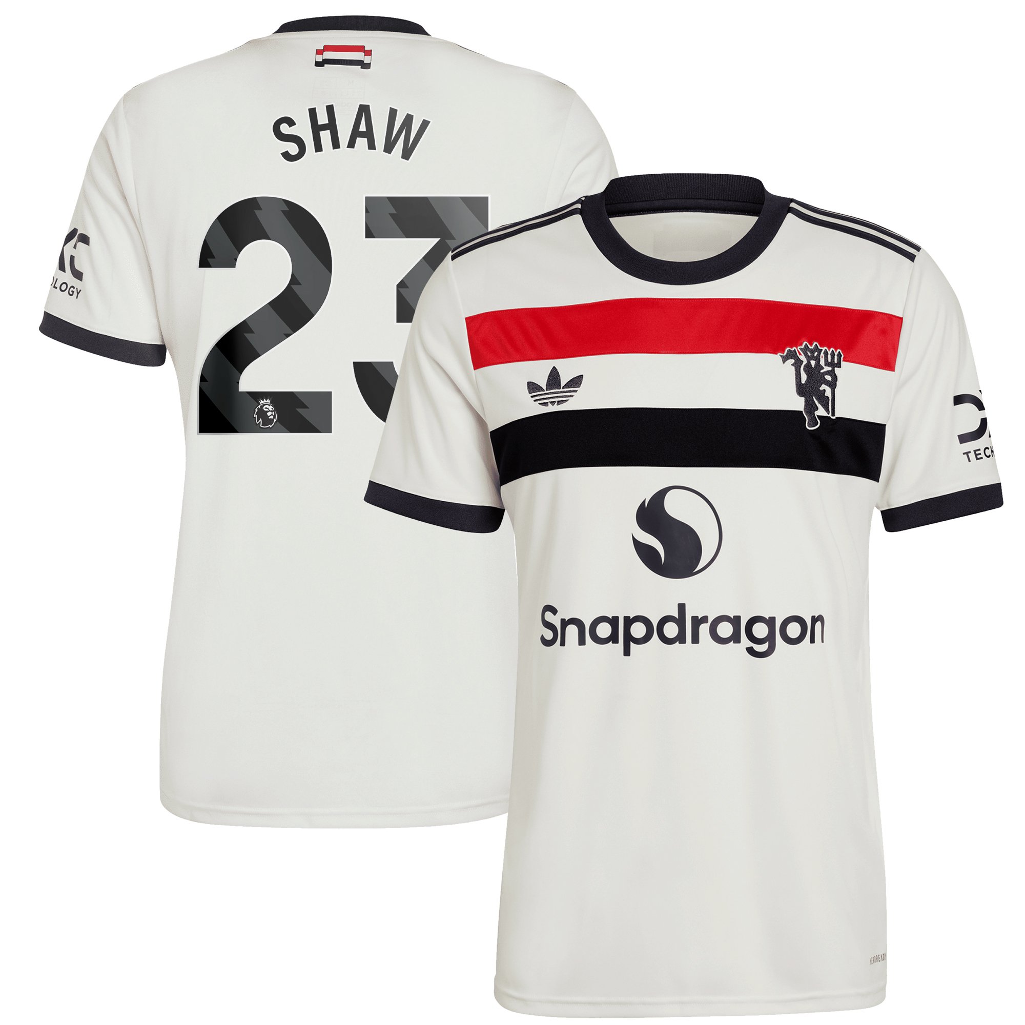 Manchester United EPL adidas Ausweichtrikot 2024-25 mit Aufdruck 