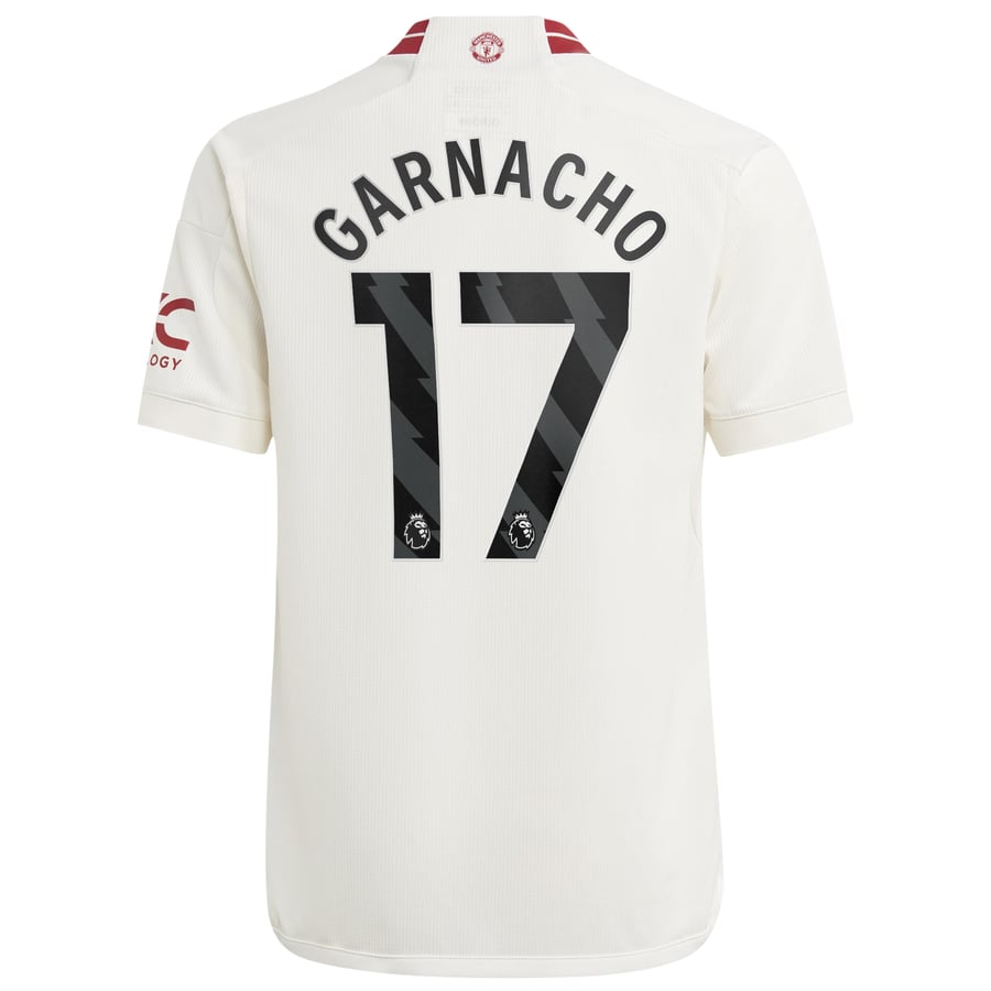 Manchester United EPL Ausweichtrikot 2023-24 – Kinder mit Aufdruck 