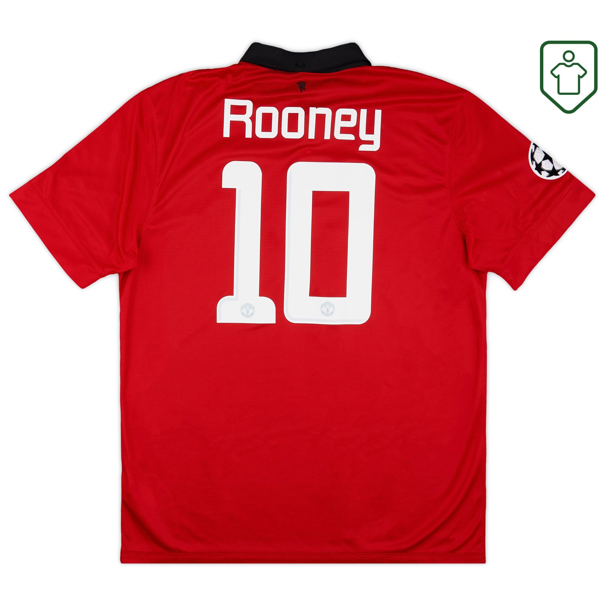 Manchester United Nike CL Home Shirt Rooney #10 2013-14 